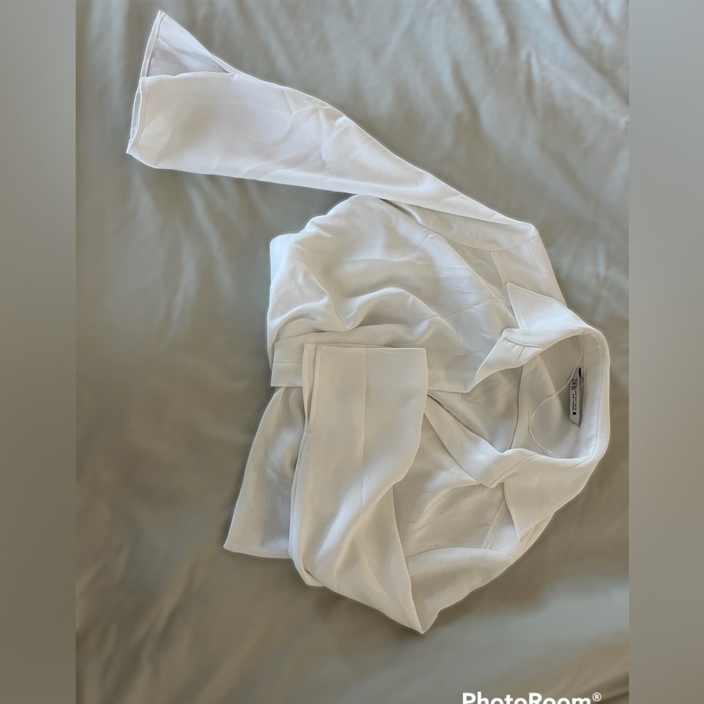 Zara crop blouse